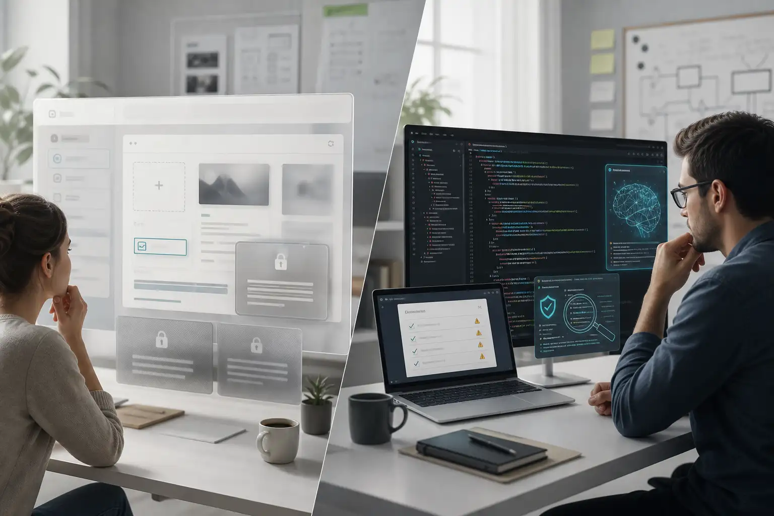 Limitations of No-code and Vibe Coding; Practical Challenges and Risks